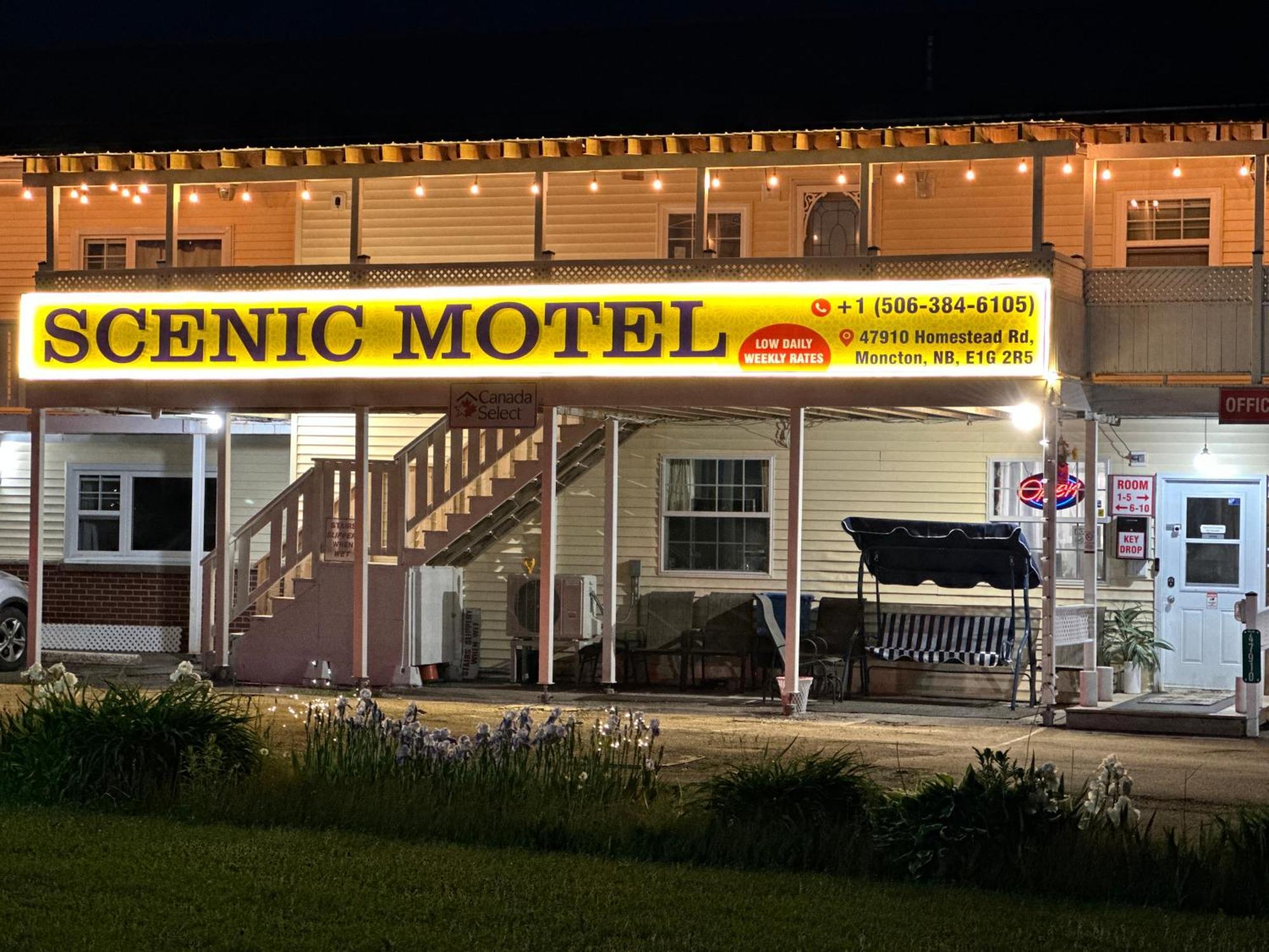 Scenic Motel Moncton Luaran gambar